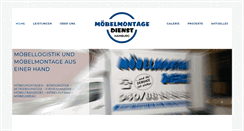 Desktop Screenshot of moebelmontage-dienst.de