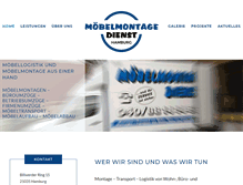 Tablet Screenshot of moebelmontage-dienst.de